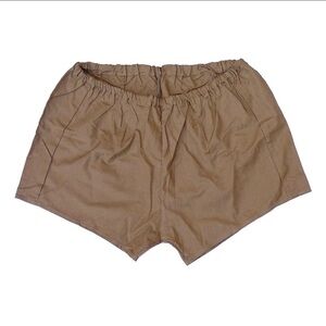 Khaki military shorts
